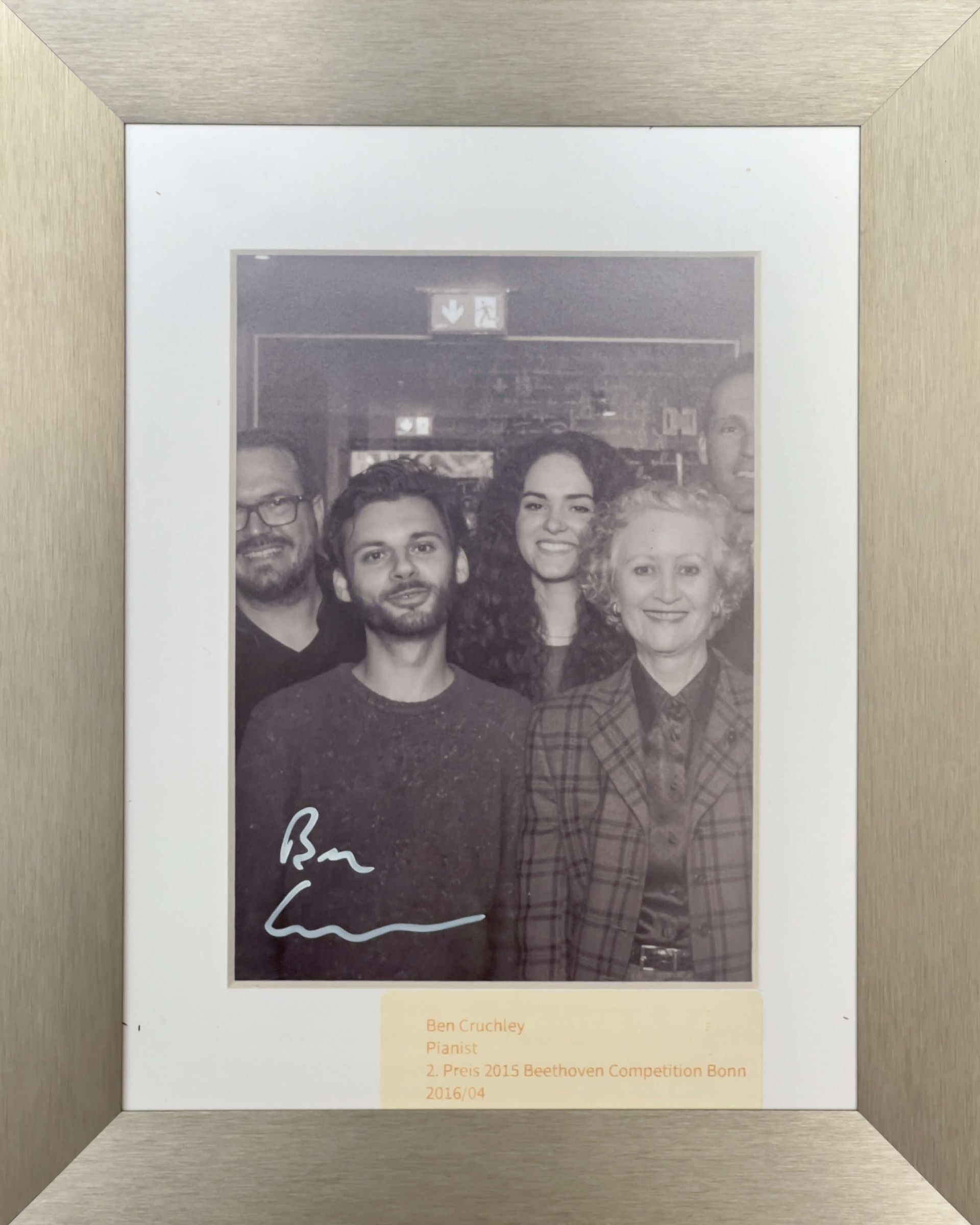 Autogramm Ben Cruchley