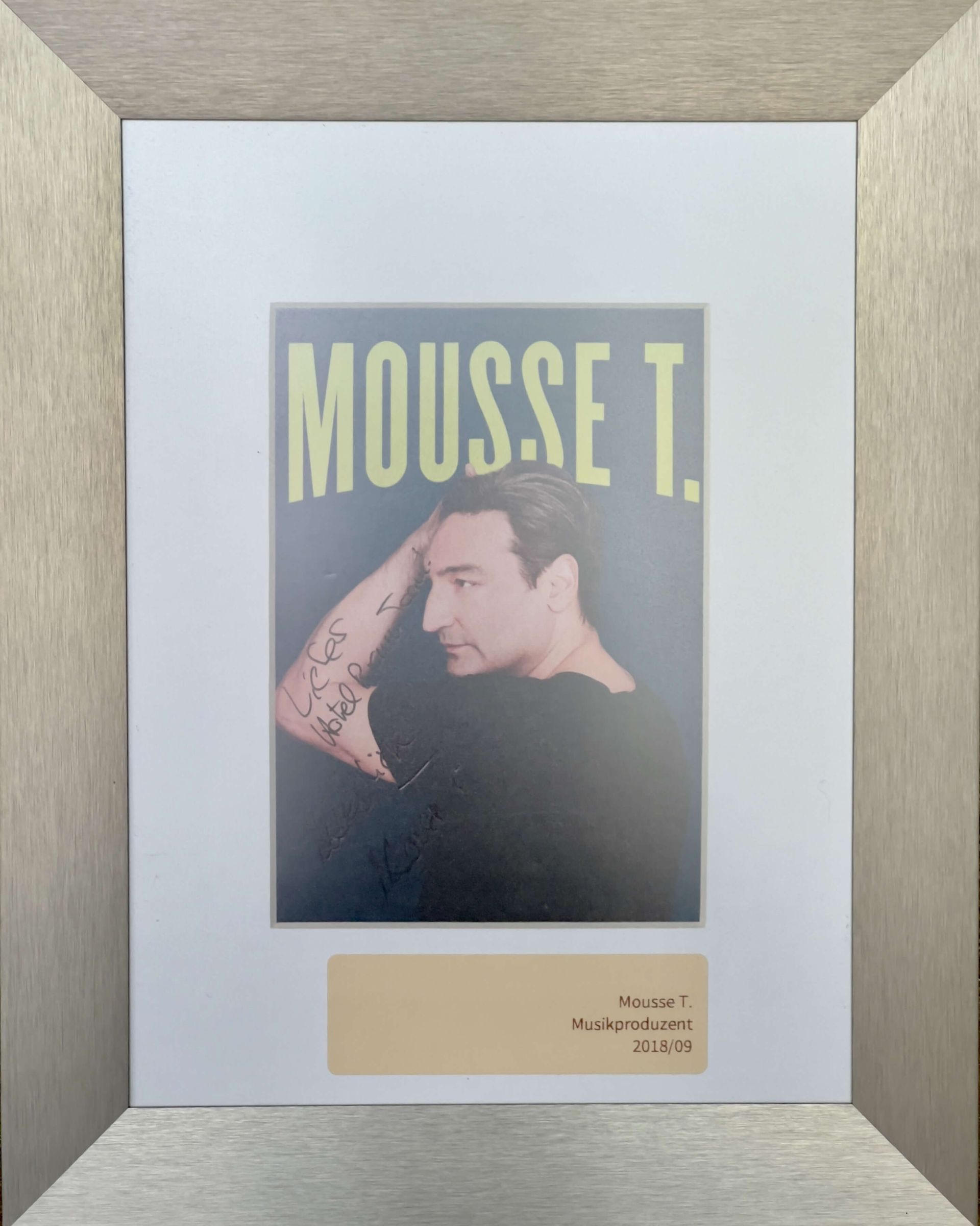 Autogramm Mousse T.