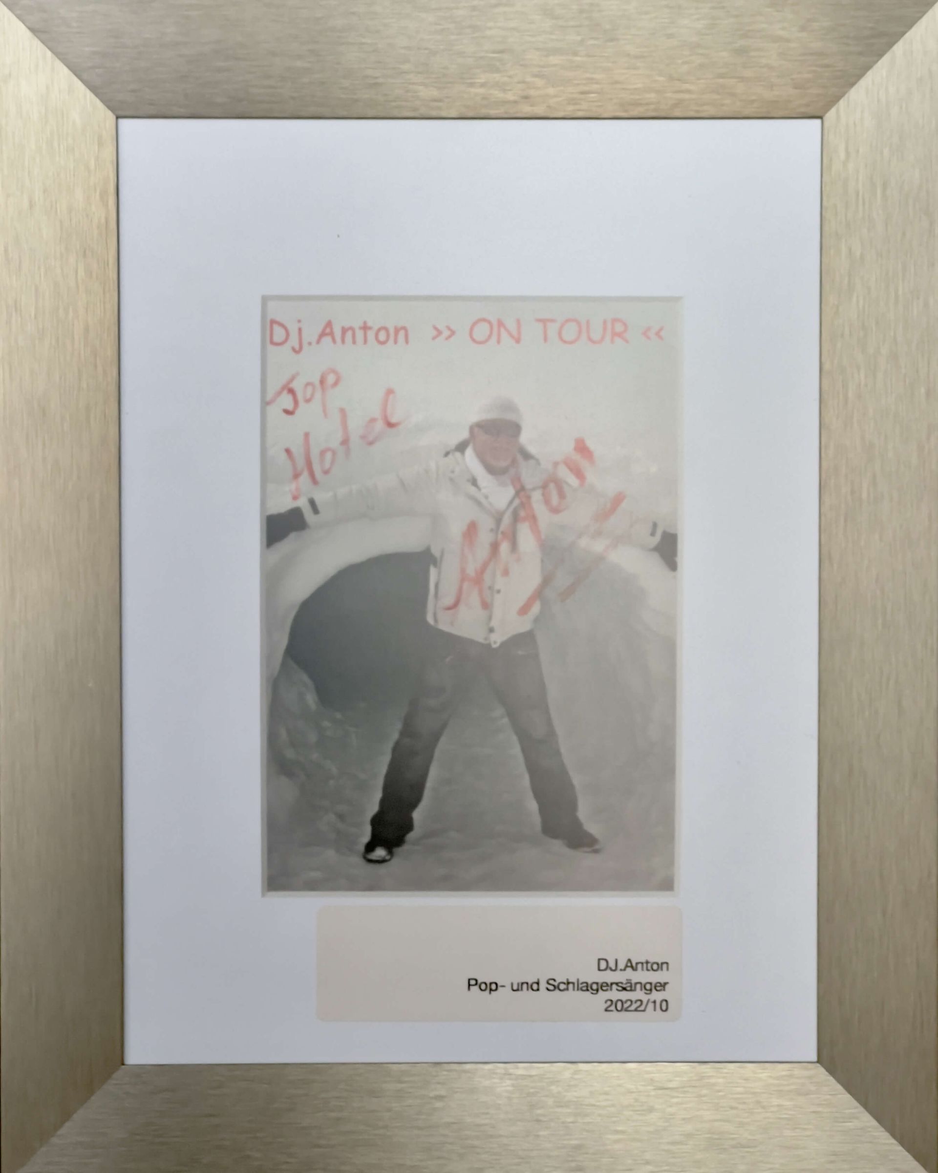 Autogramm DJ Anton