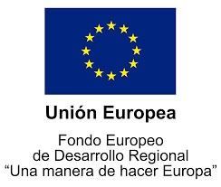 The logo for the union european fondo europeo de desarrollo regional una manera de hacer europa.
