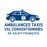 Logo de l'entreprise Ambulances taxis VSL conventionn&eacute;s de saint Fran&ccedil;ois.