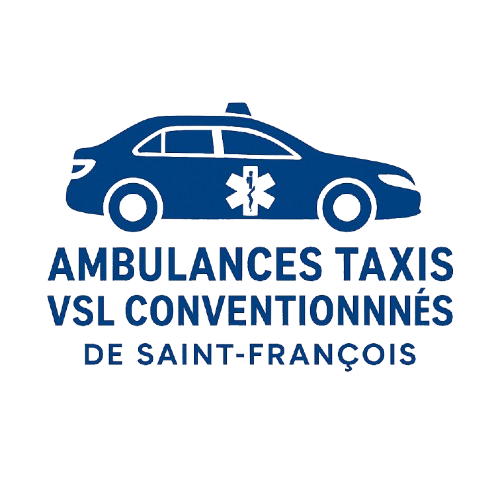 Logo de l'entreprise Ambulances taxis VSL conventionn&eacute;s de saint Fran&ccedil;ois.