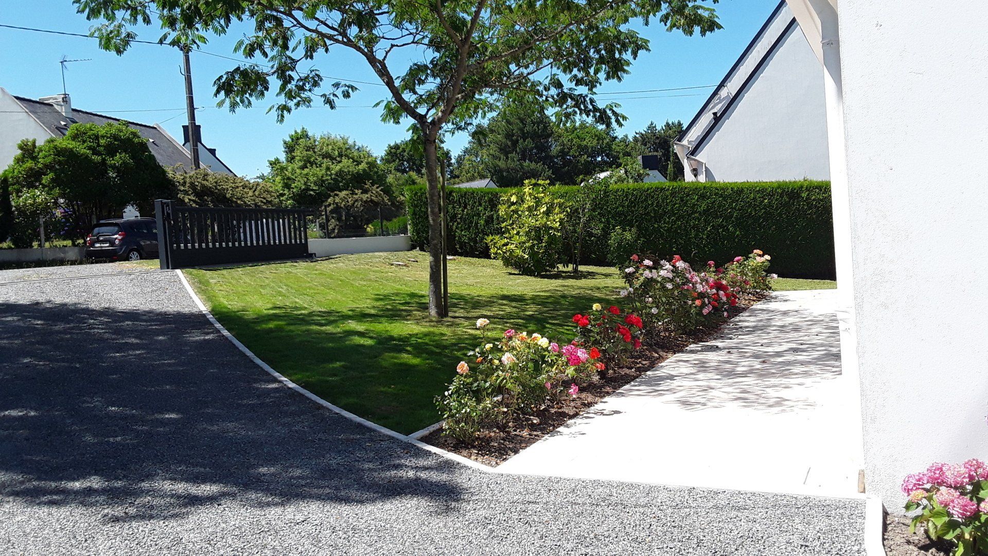 Création d'espaces verts