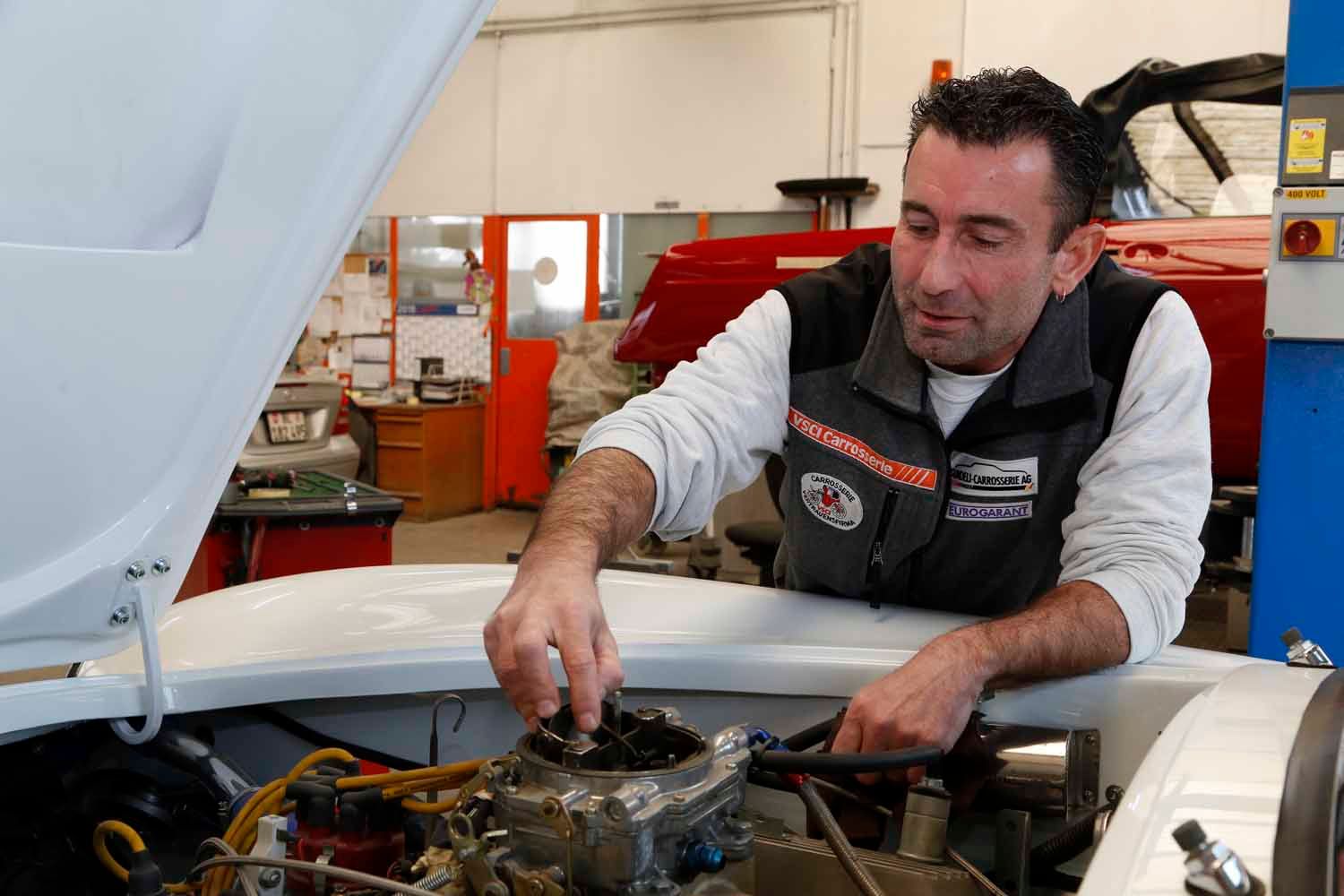 Arbeit - Gundeli-Carrosserie AG