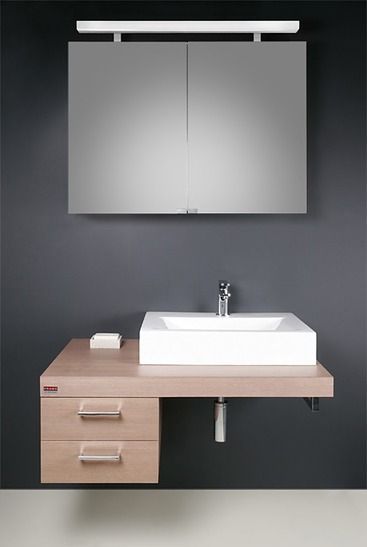 Waschbecken an der Wand