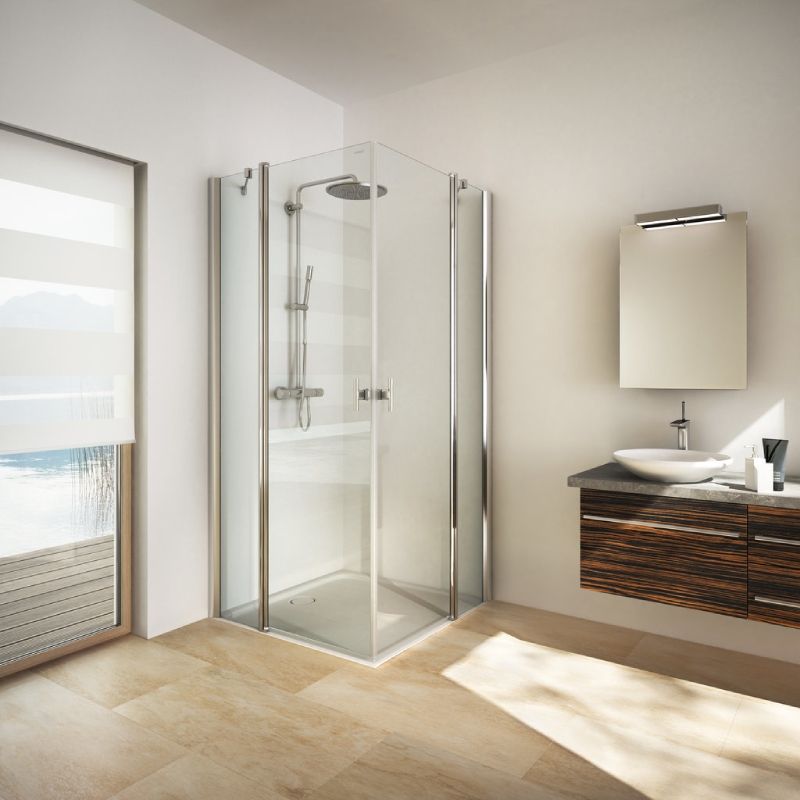 Helles Bad mit Dusche