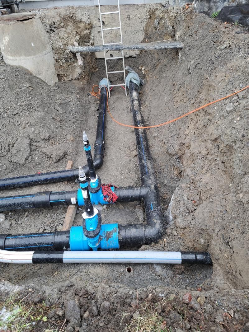 Hartmeyer AG – Wasser-Wärme-Gas – Leitungsrohre im Boden