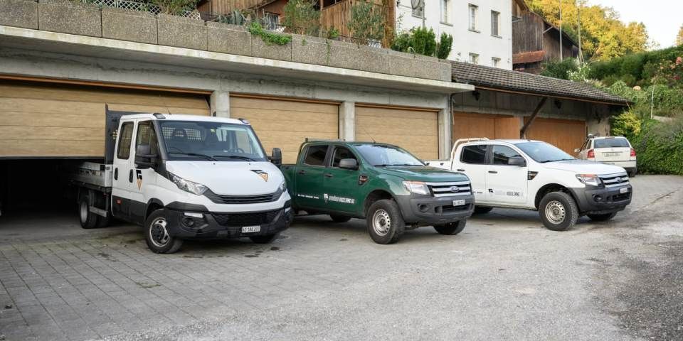 Fahrzeuge der Gebrüder Vogelsang AG