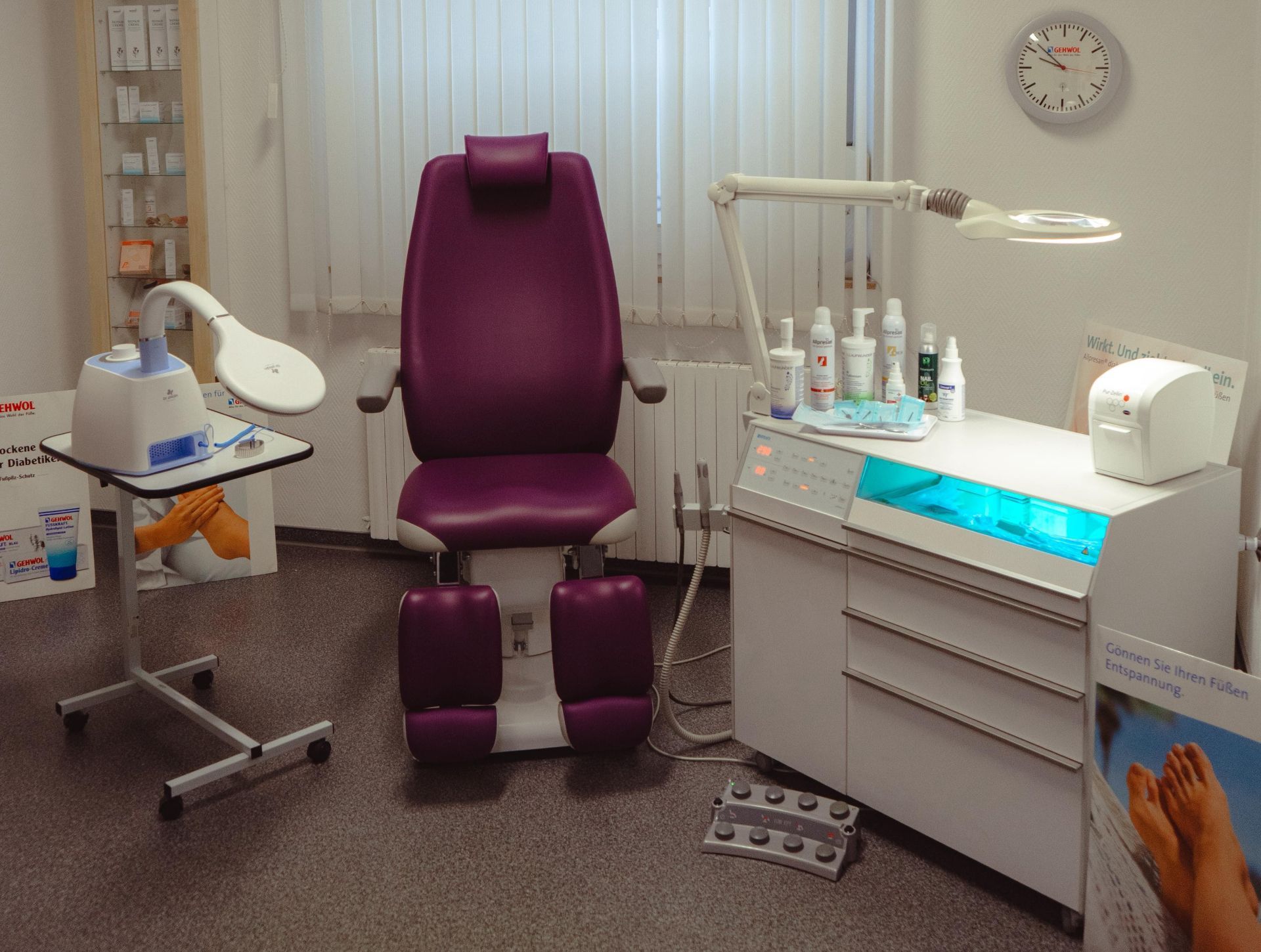 Behandlungszimmer Podologische Praxis Kaup