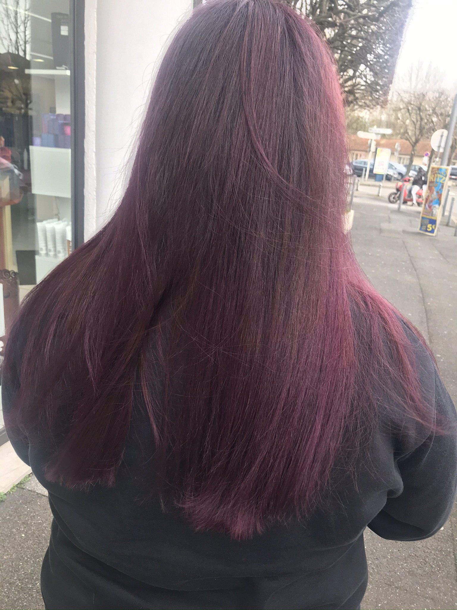 Colorations sur tous types de cheveux