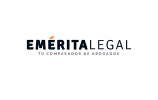 Se muestra un logotipo de Emerita Legal sobre un fondo blanco.