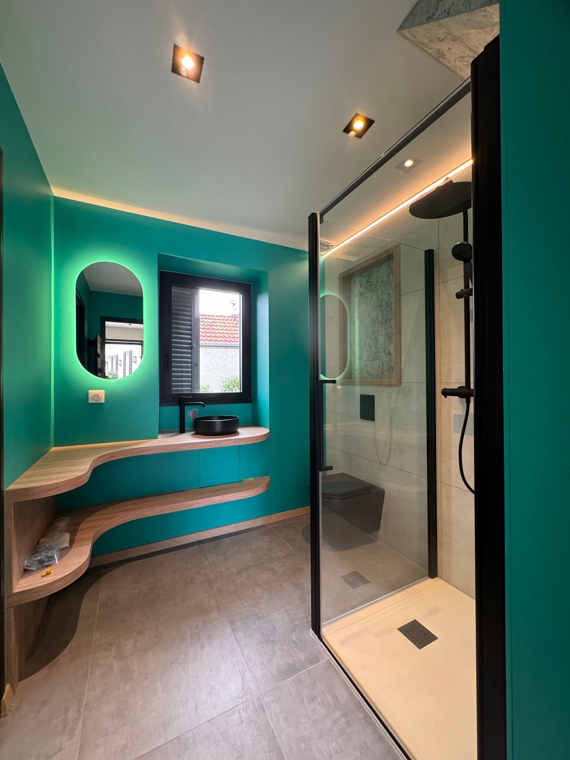 Salle de bains clé en main