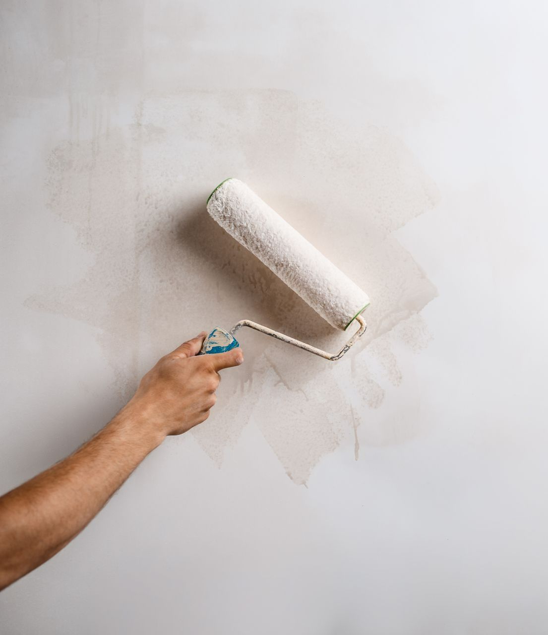 Peinture sur mur avec toile de verre