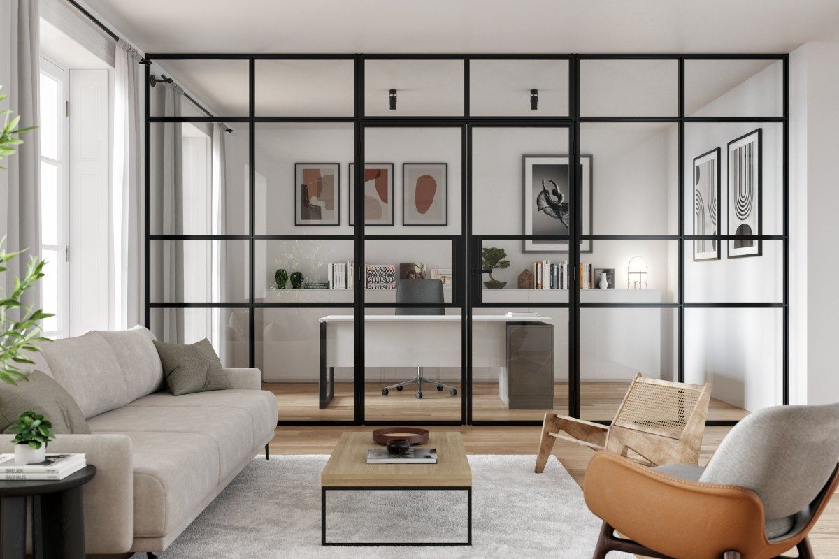 Caixilharia em alumínio e pvc, estores exteriores e interiores.