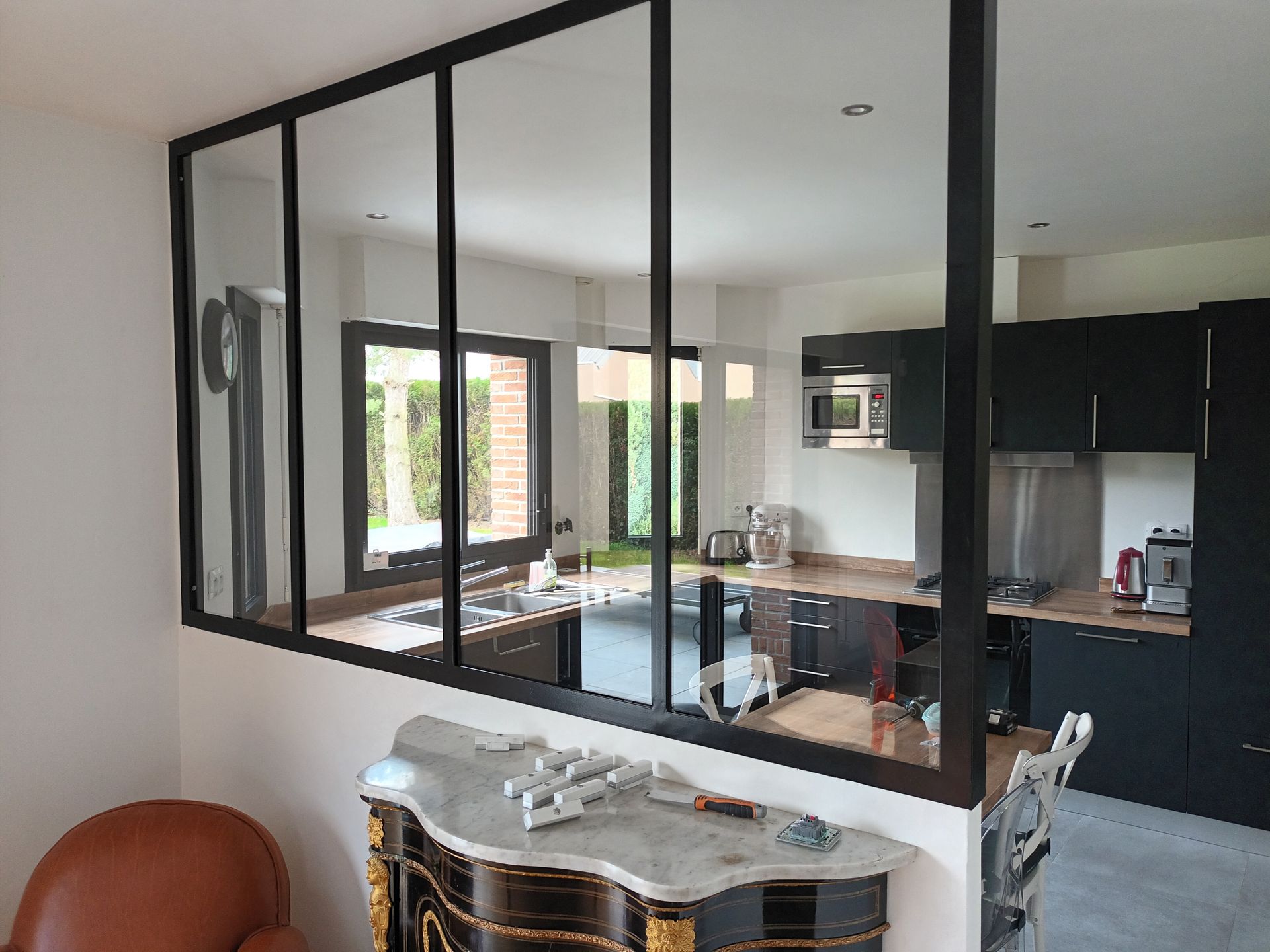 Cloison vitrée sur mesure