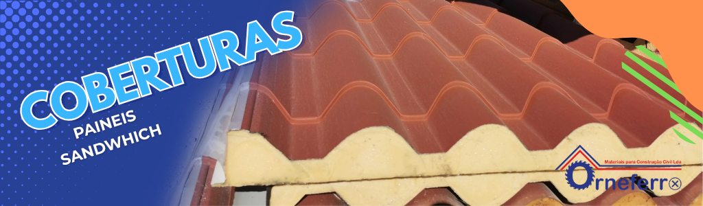 Coberturas em painéis sandwich para construção civil em Madeira – Orneferro