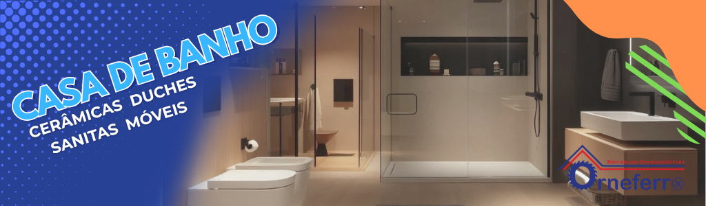 Cerâmicas, duches, sanitas e móveis de casa de banho na Madeira – Orneferro