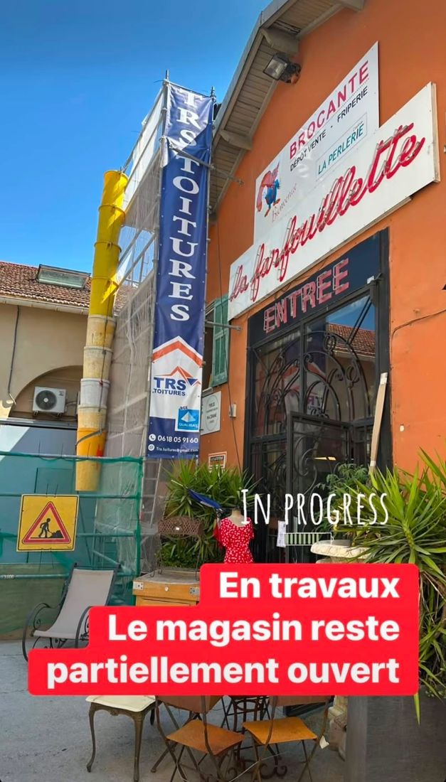 Intérieur de La Farfouillette