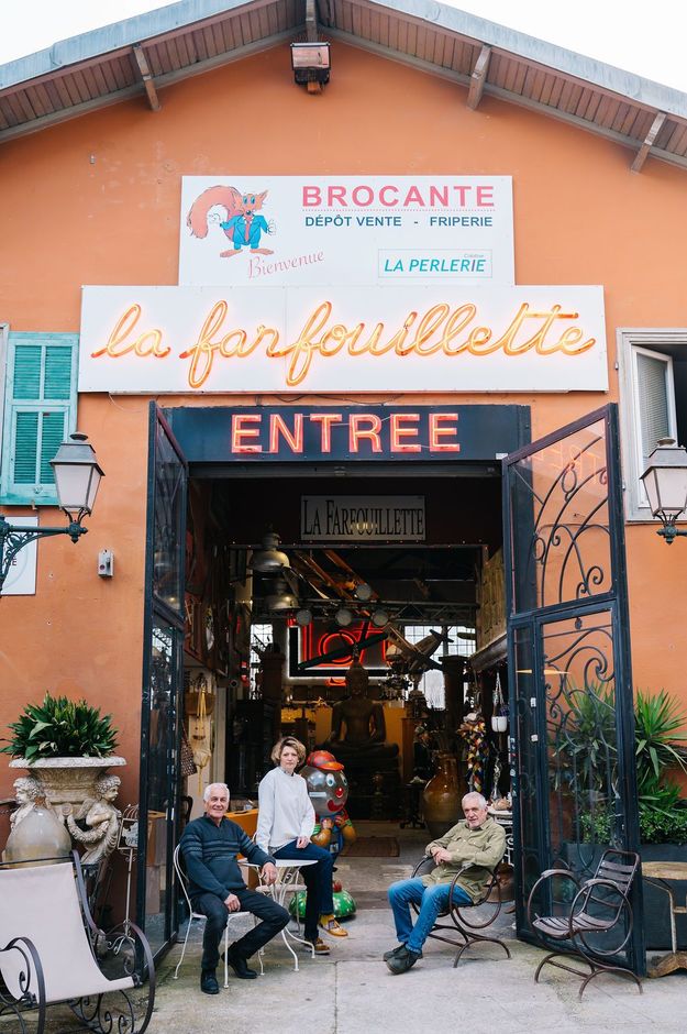 Intérieur de La Farfouillette