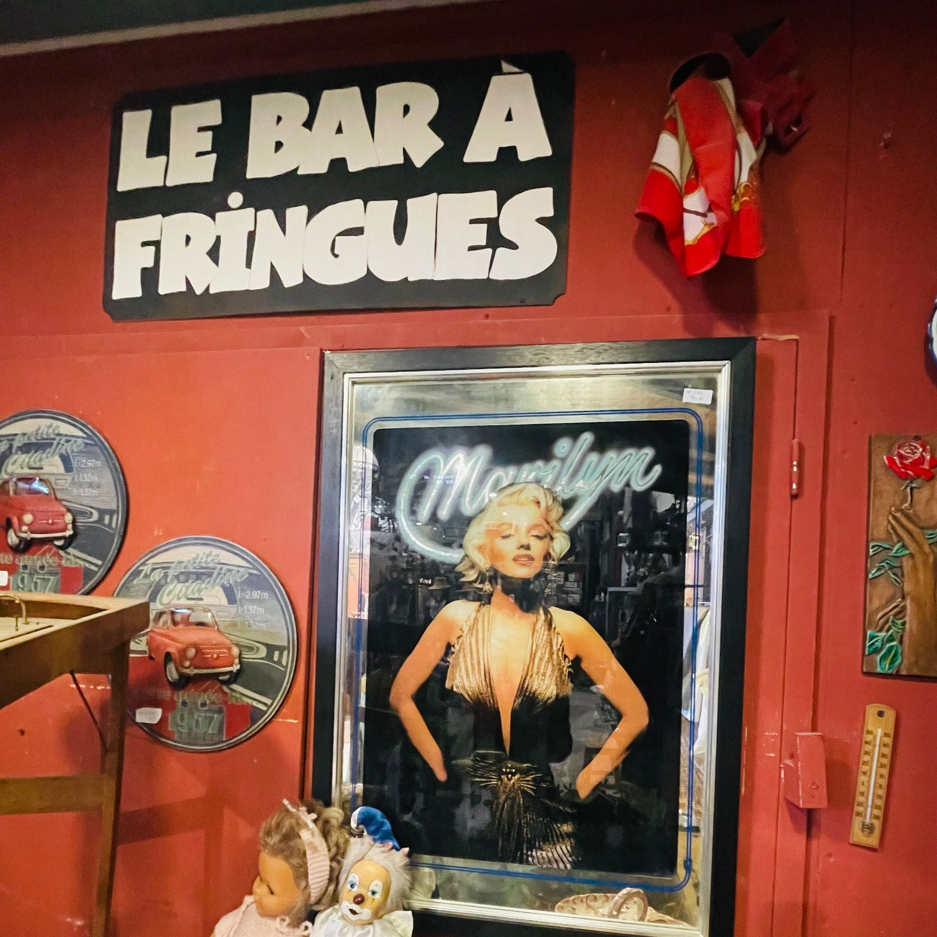 Affiche de Marilyn Monroe et du 