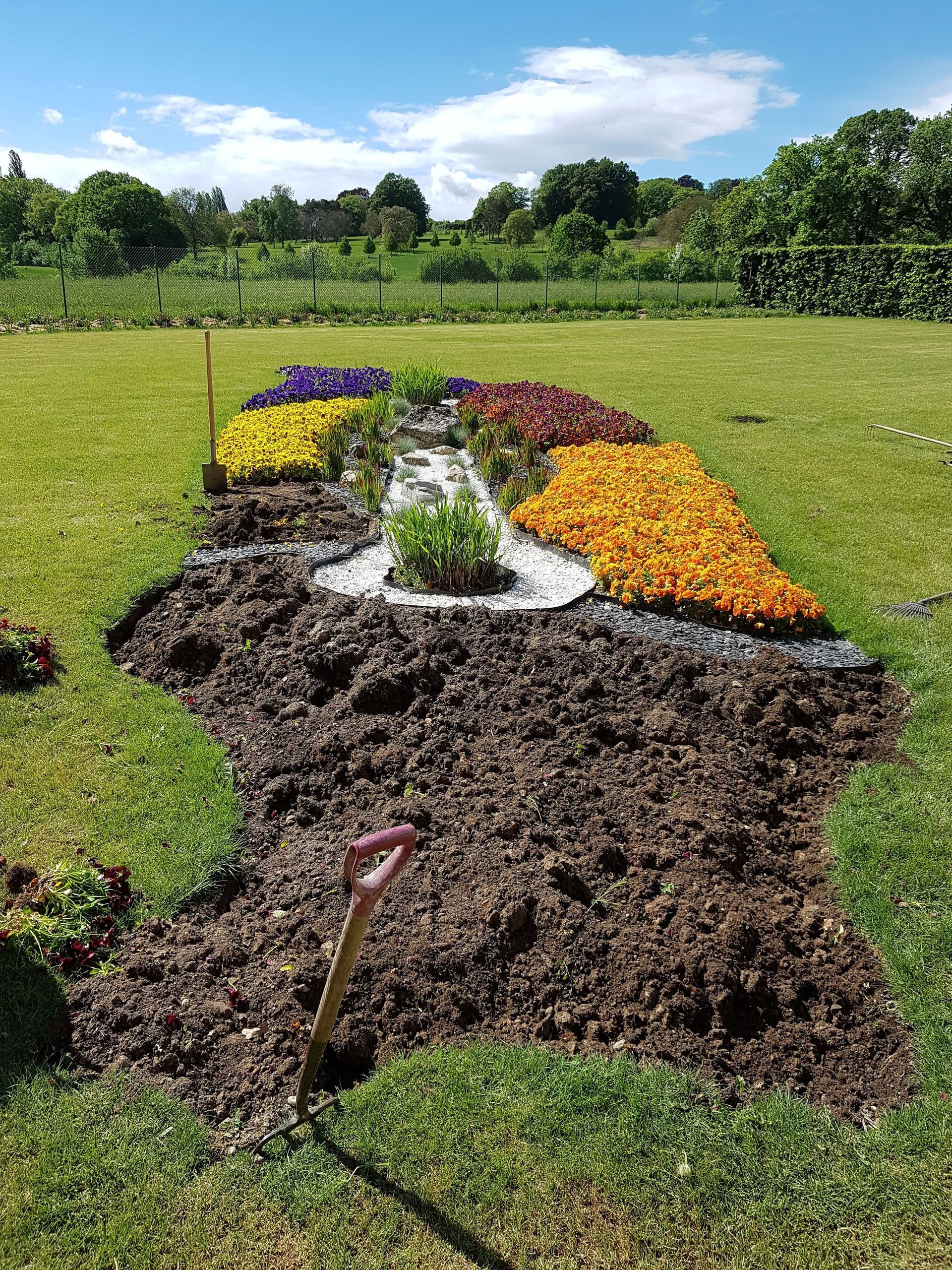 Domenico Iaderosa & Fils - parterre fleuri