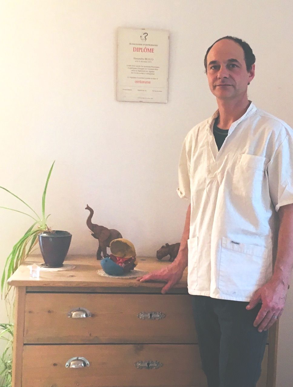 Cabinet d'ostéopathie Alexandre Beaud - portrait