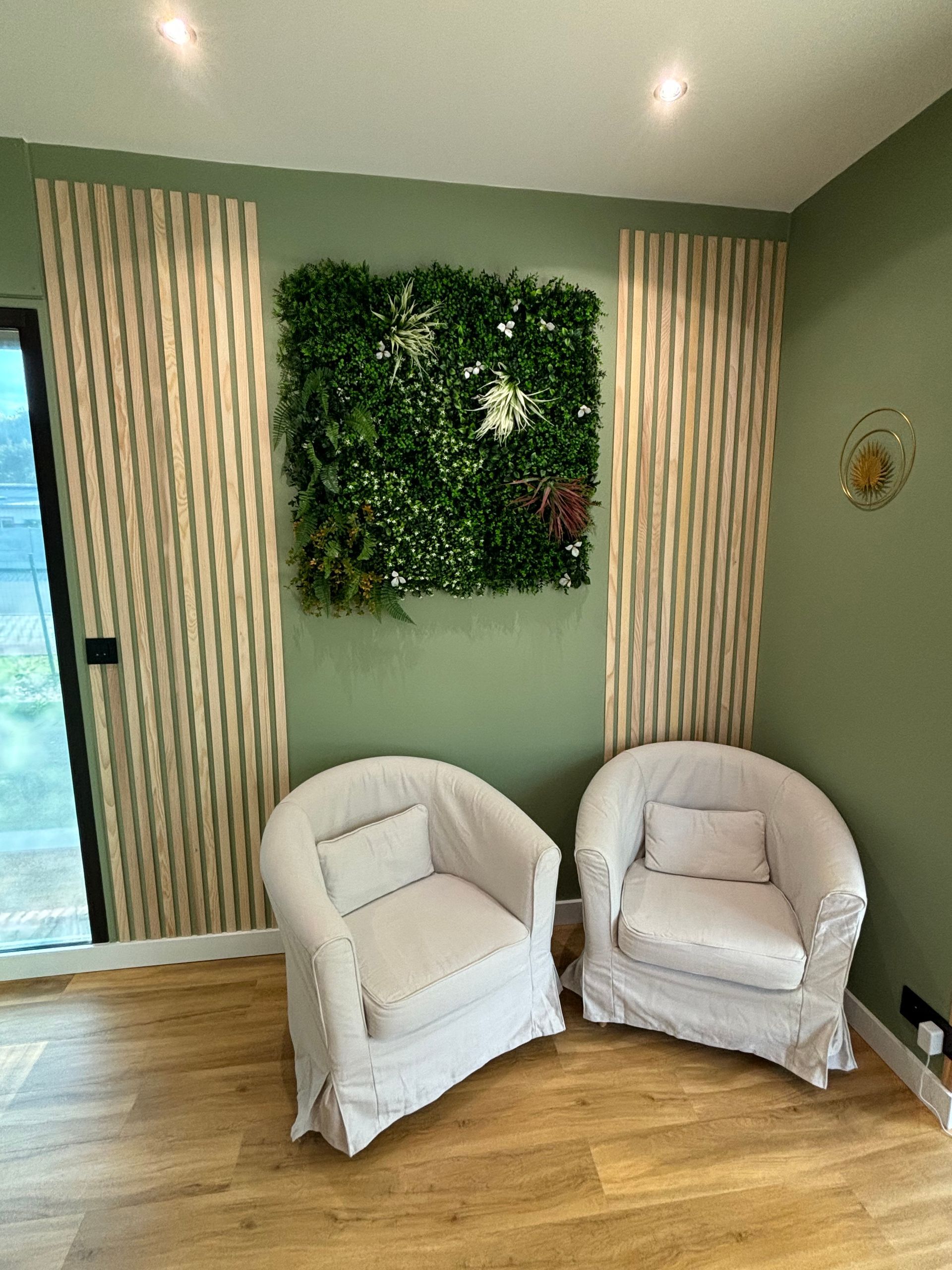 Fauteuils en intérieur