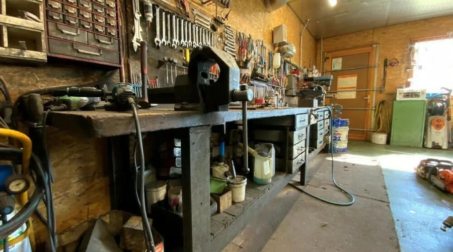 Intérieur de l'atelier