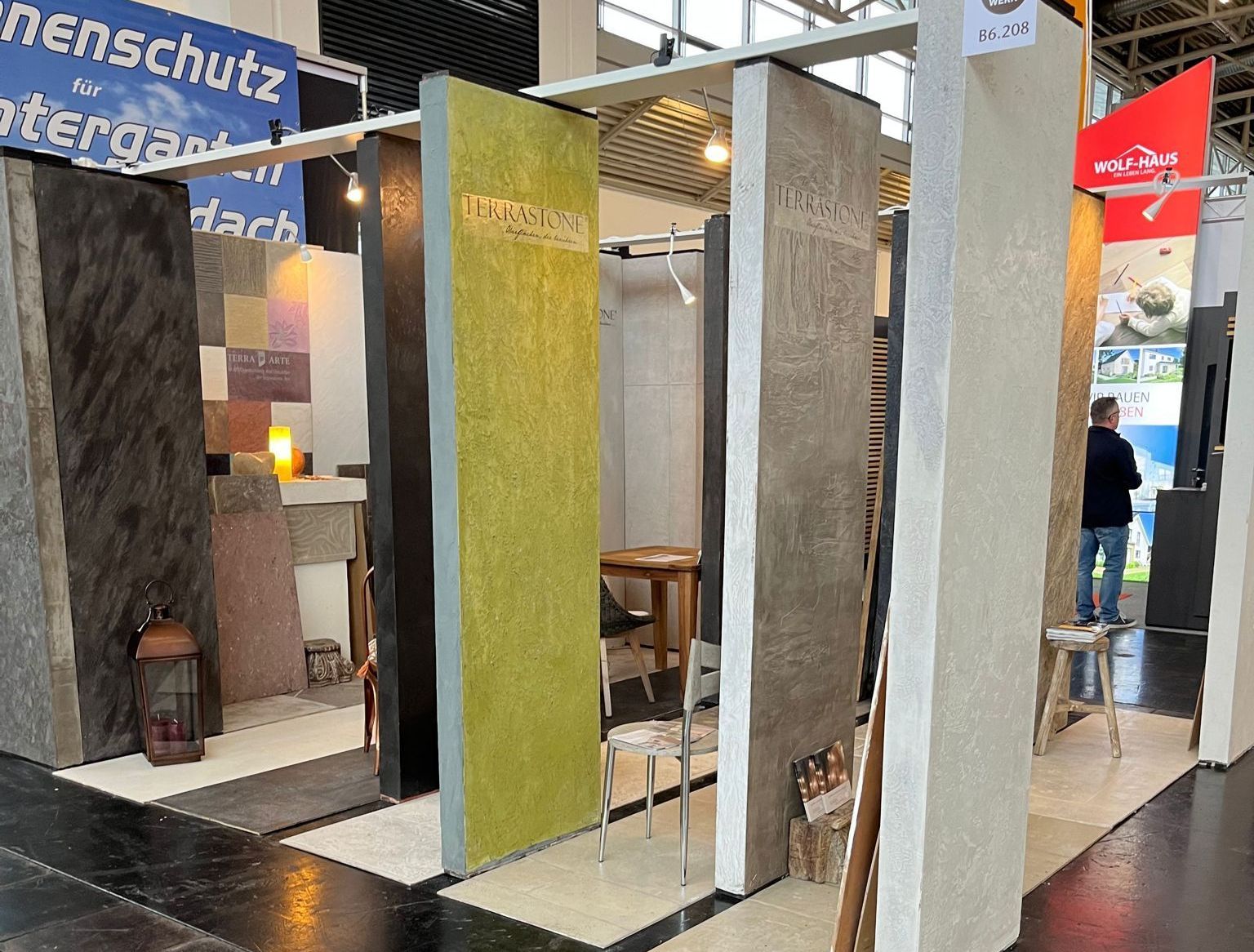 TERRASTONE Messeausstellung