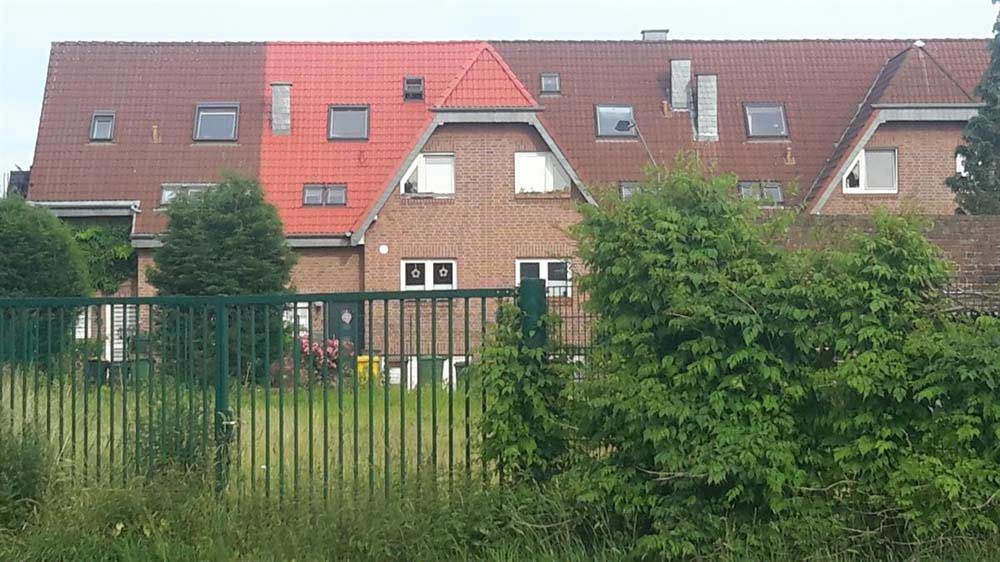 Beispielbild Reihenhaus Dachbeschichtung in Remscheid