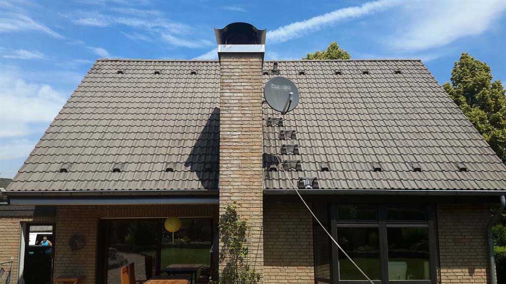 Beispielbild Nachher Dachbeschichtung Remscheid