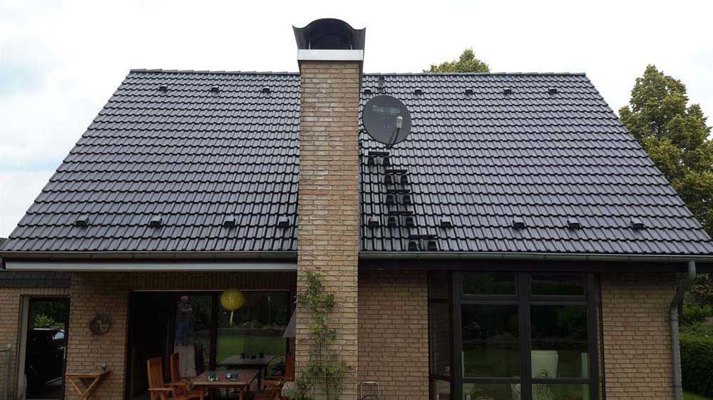 Beispielbild Vorher Dachbeschichtung Remscheid