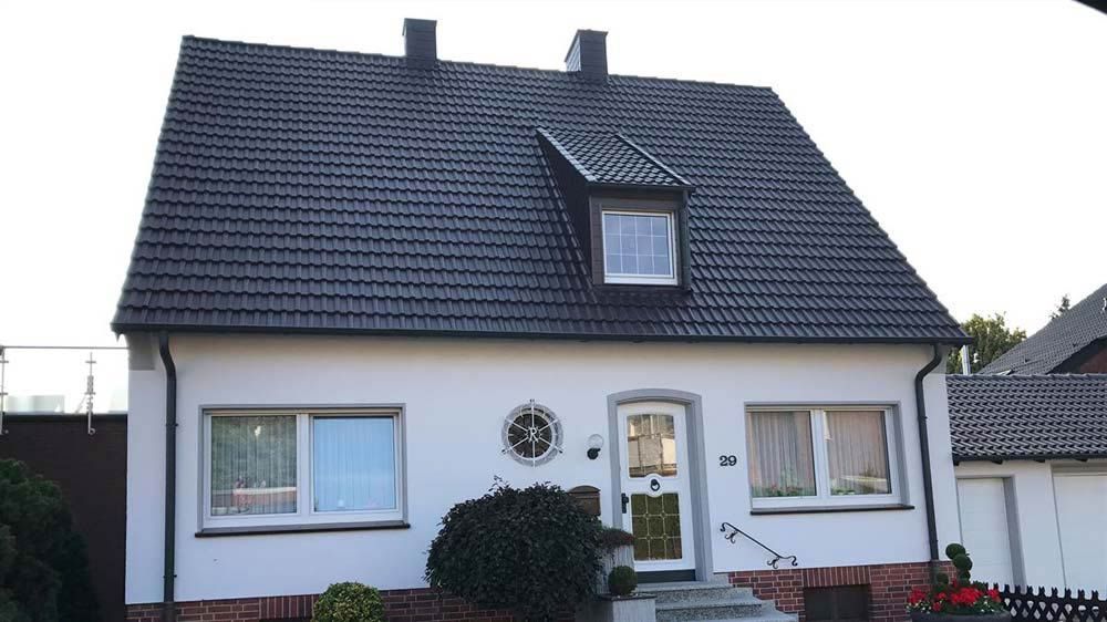 Einfamilienhaus Beispiel für Dachbeschichtung