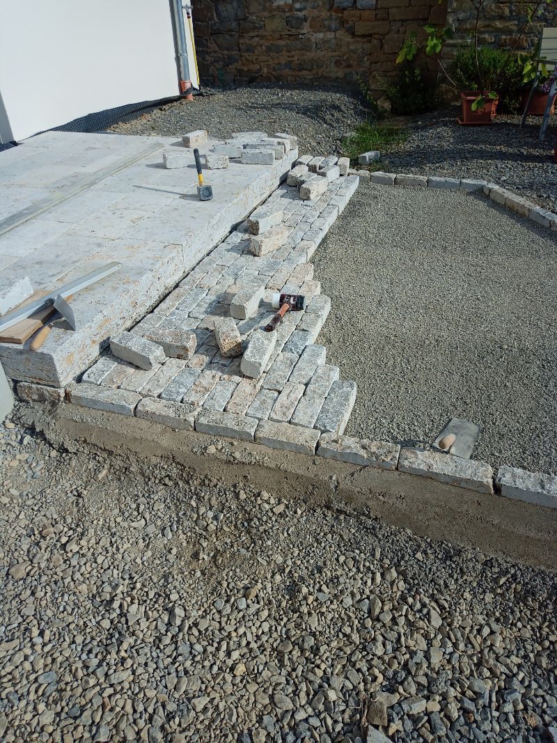 Pflasterarbeiten von Joachim Haas