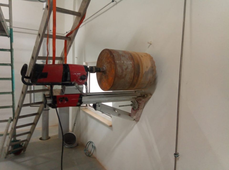 Kernlochbohrung von Joachim Haas