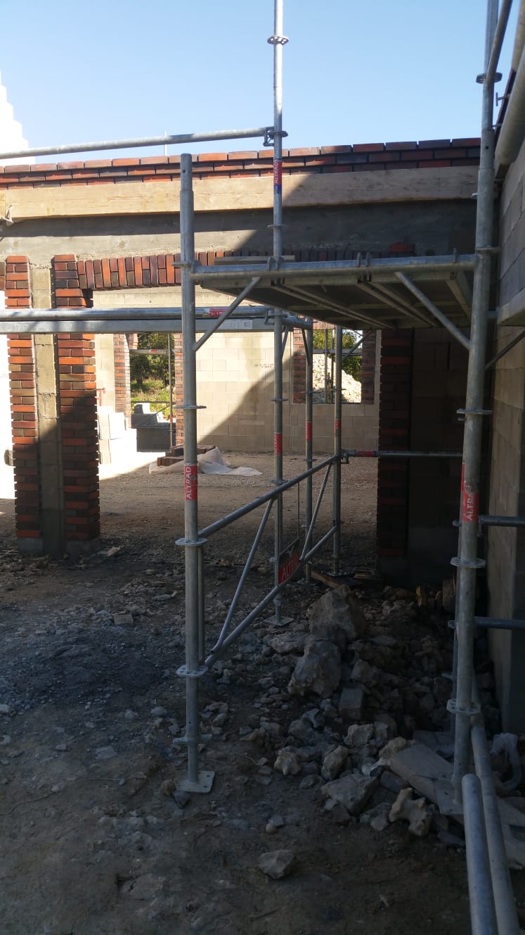 Travaux de construction neuve