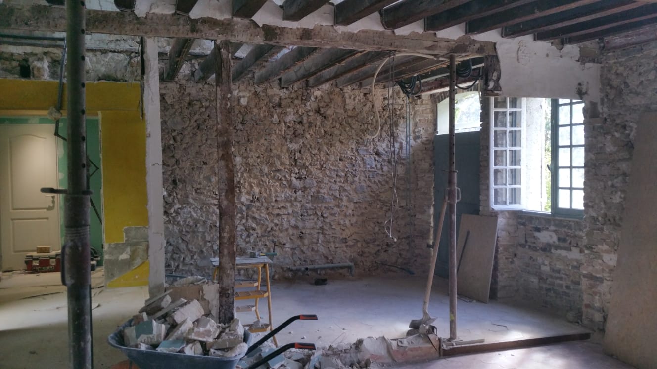 Démolition cloisons