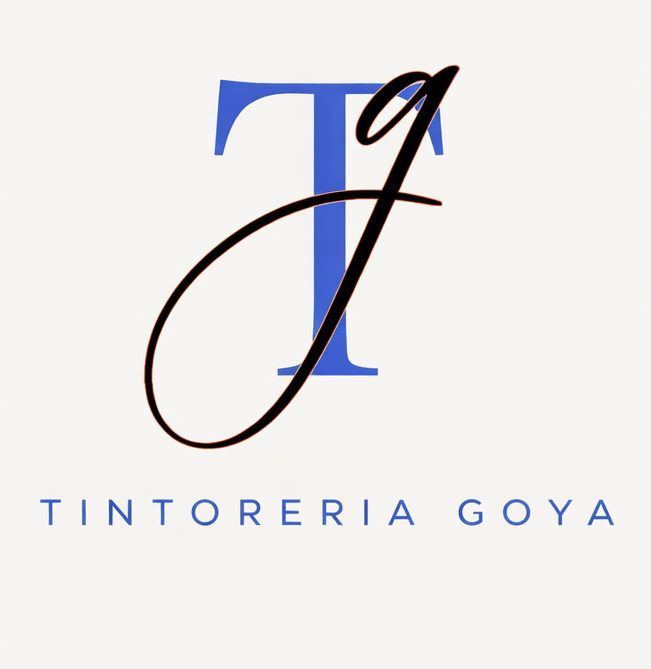 Un logotipo que presenta una gran letra "T" azul entrelazada con una "g" negra en cursiva.