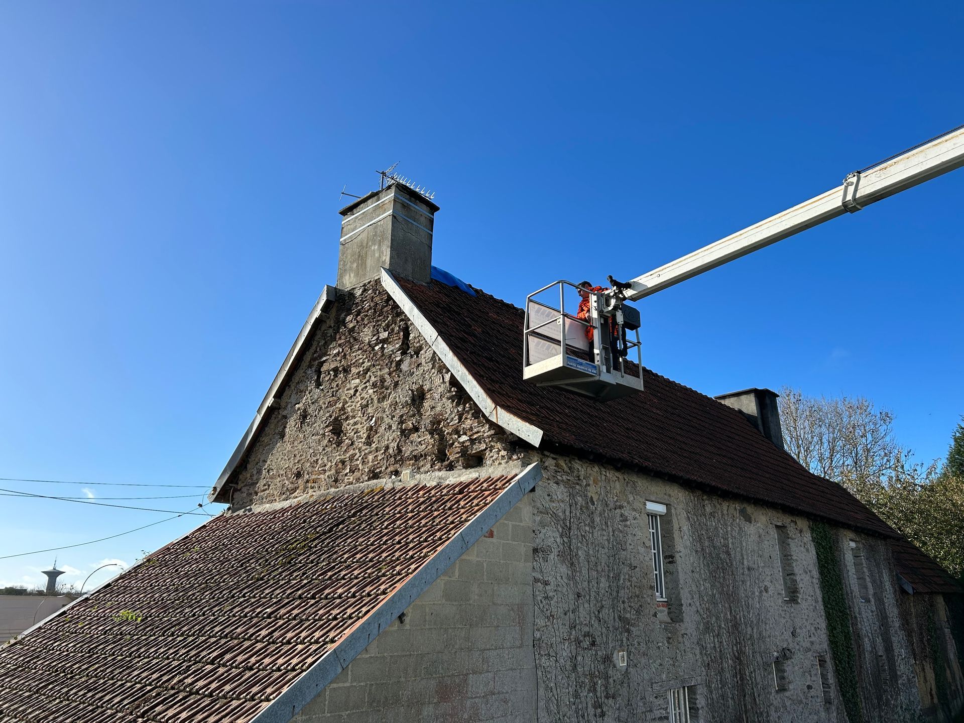 Rénovation de toiture ancienne