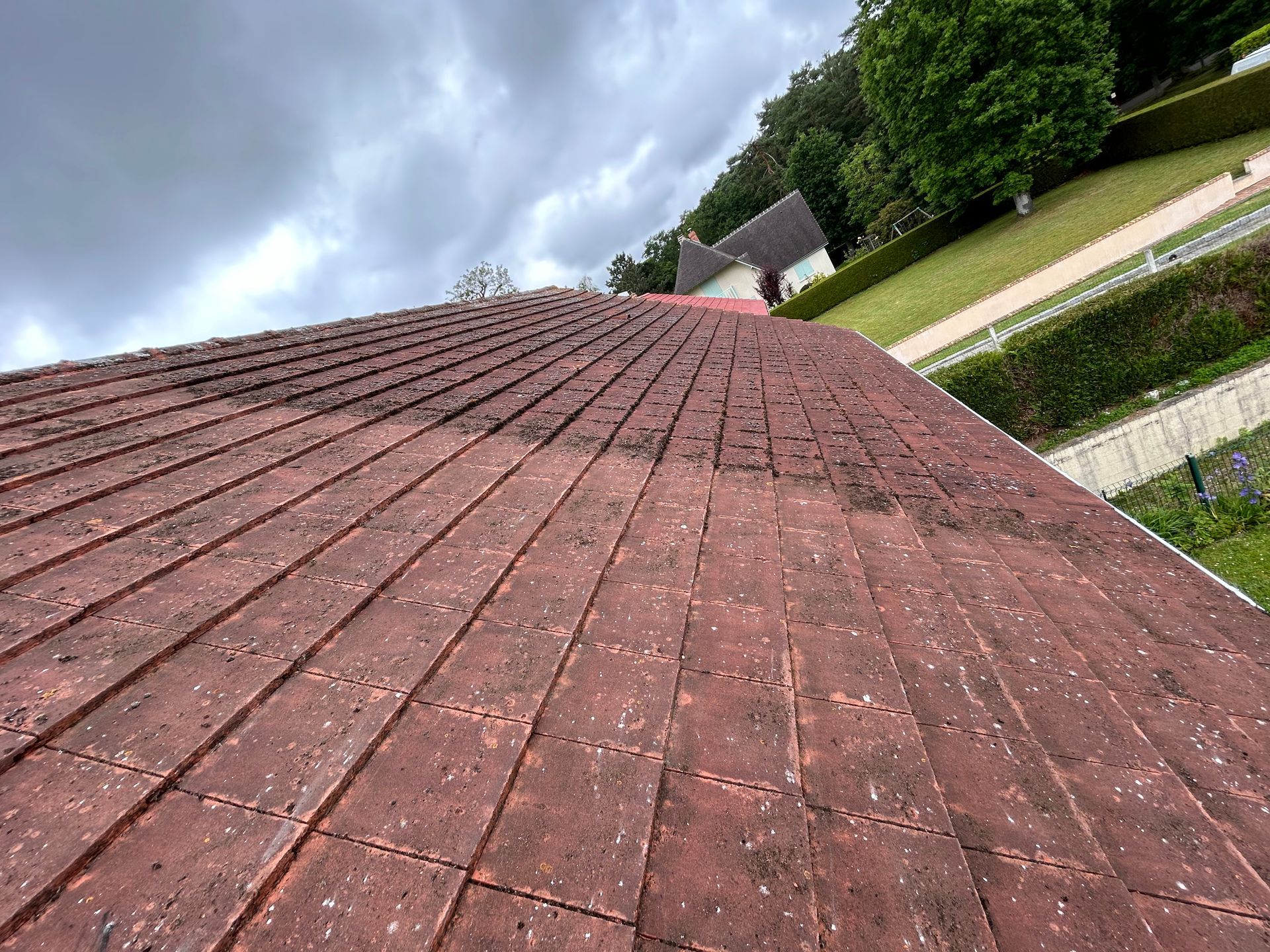 Nettoyage de toiture