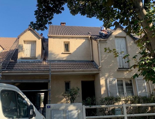 Intervention sur la couverture d'une toiture