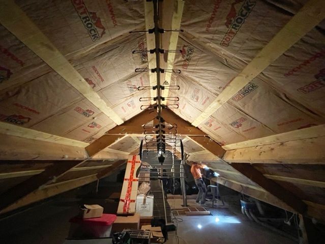 Isolation des combles par l'intérieur