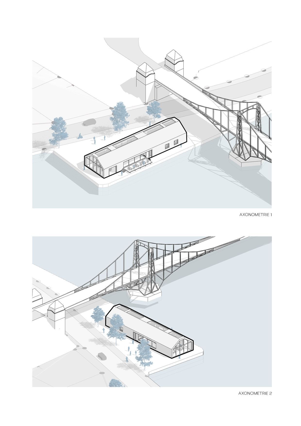 1. Preis Nutzungskonzept Lagerhaus an der Kaiser-Wilhelm-Brücke