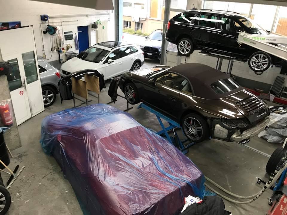 Werkstatt Innenansicht - Carrosserie Froio AG