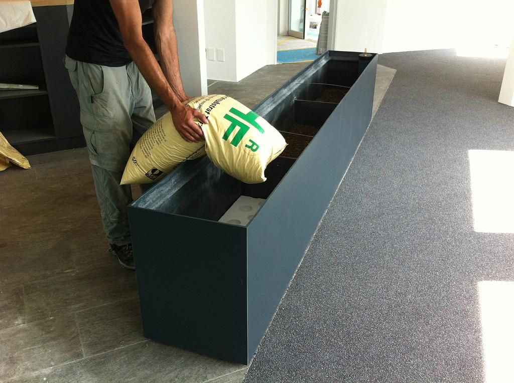 Trogbepflanzung HF System