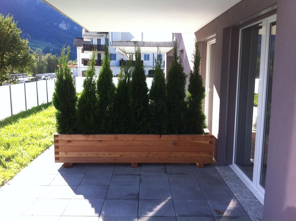 Pflanztröge HF Begrünungsystem Aufbau