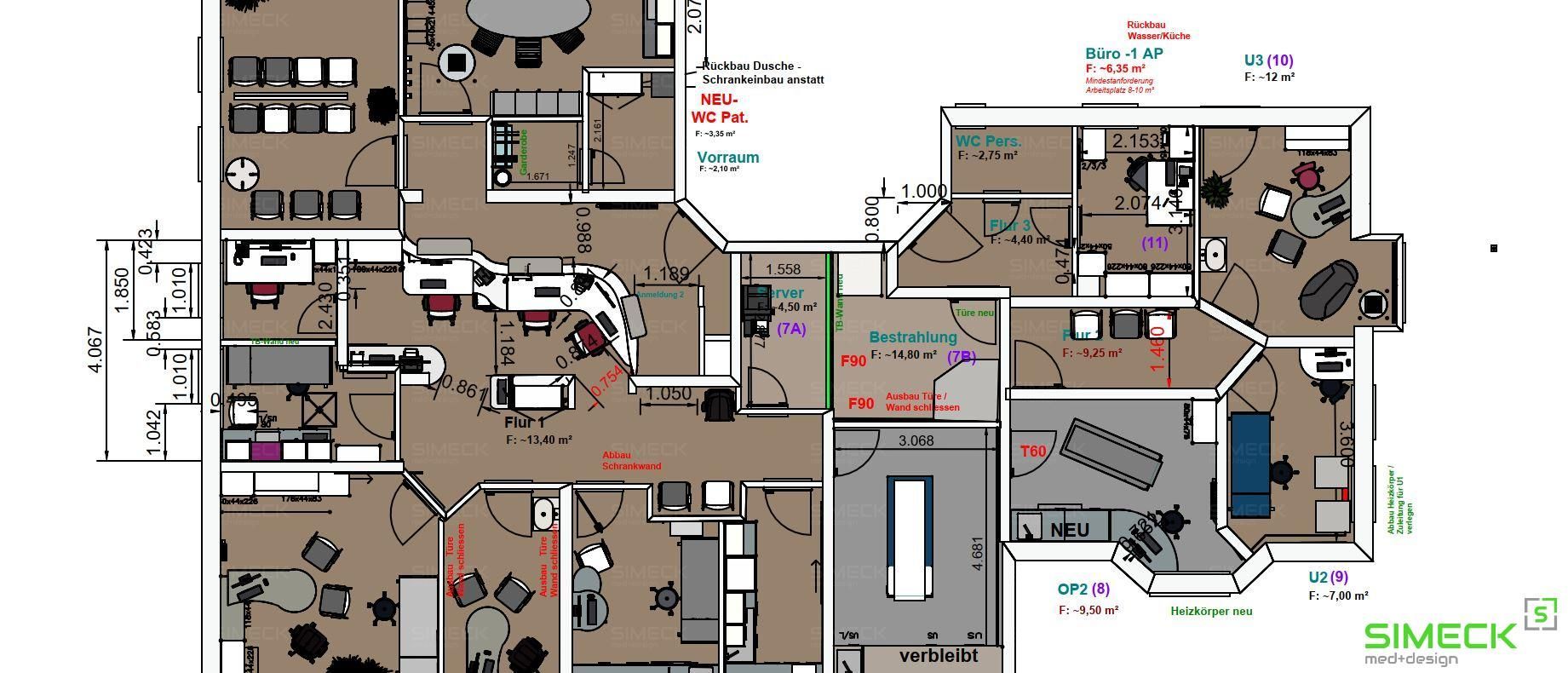 Ein schwarz-weißer Grundriss eines Hauses