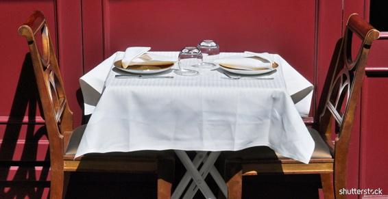 Restaurants - Table deux duo personnes