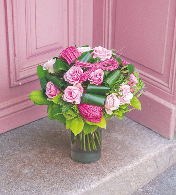 Bouquet Myriam 33 euros octobre rose