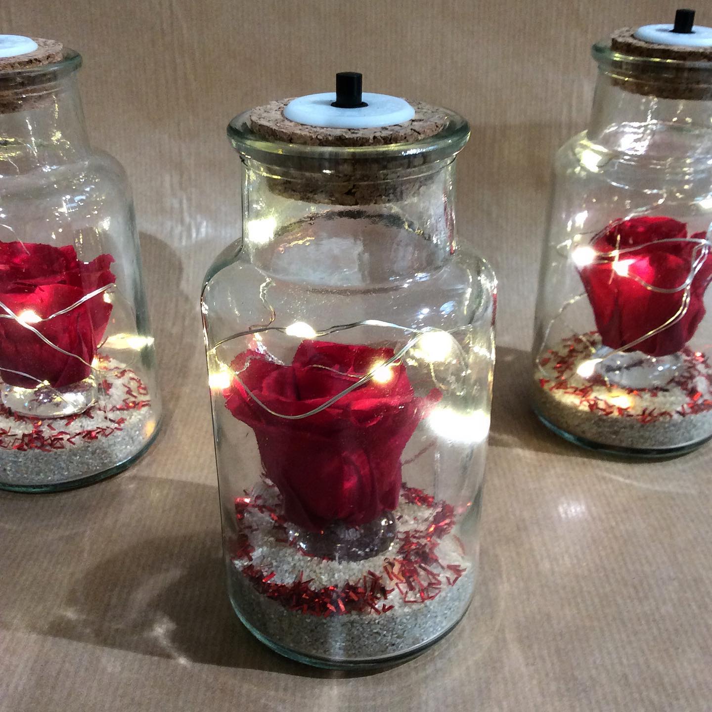 Rose éternelle pour Saint-Valentin